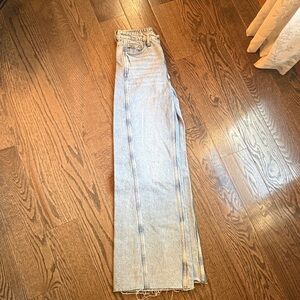 Zara Blue Wide Leg Denim